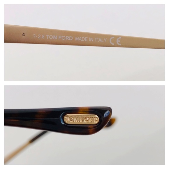 New TOM FORD Gianna Butterfly Havana Sunglasses - Picture 8 of 16